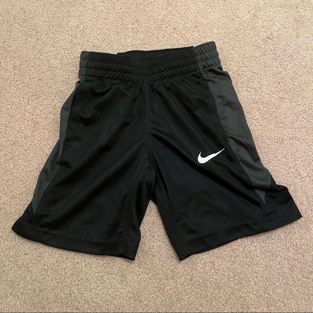 Women’s Black Striped Nike Dri-Fit Shorts Size XS